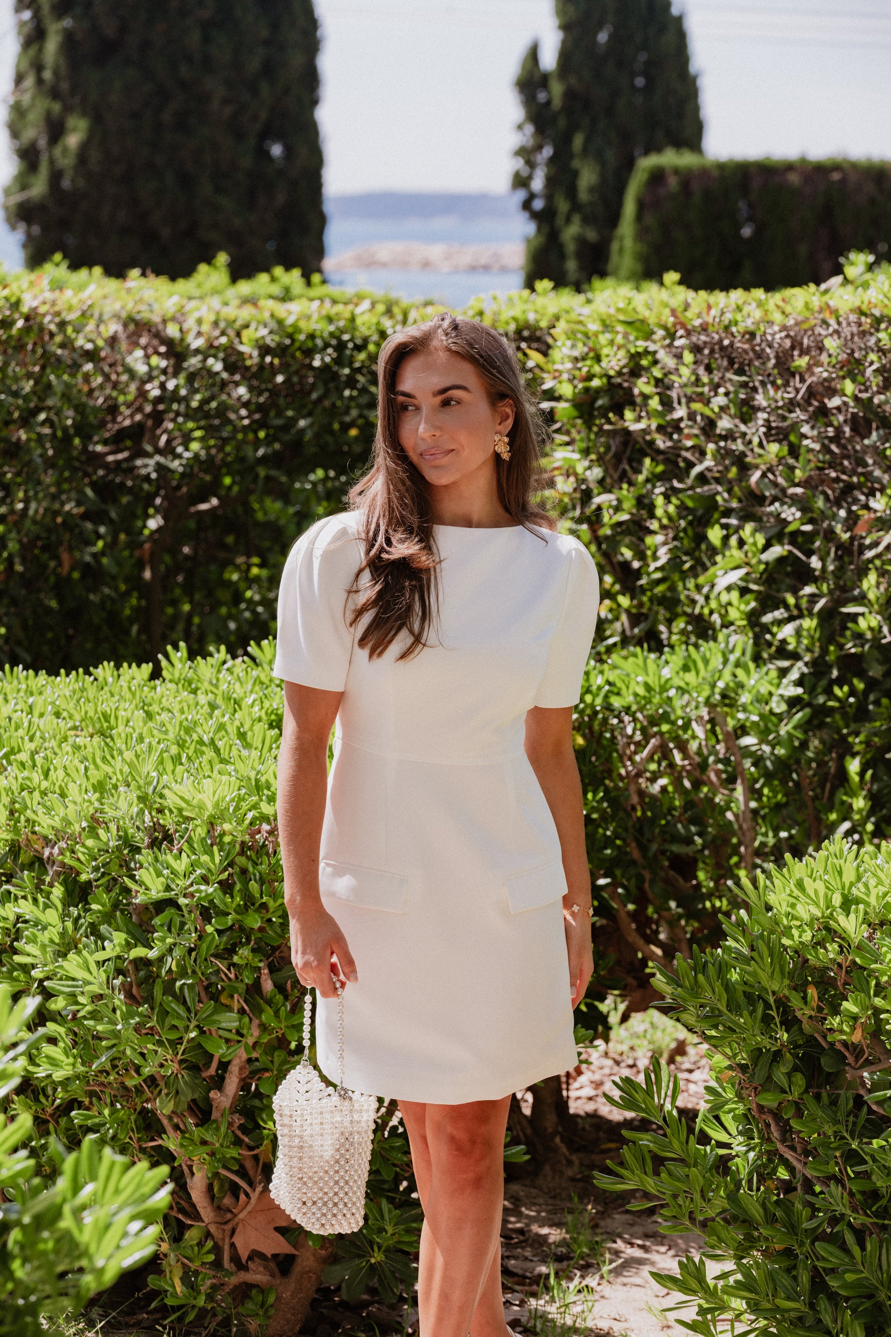 VMAGNES Short Dress - Snow White